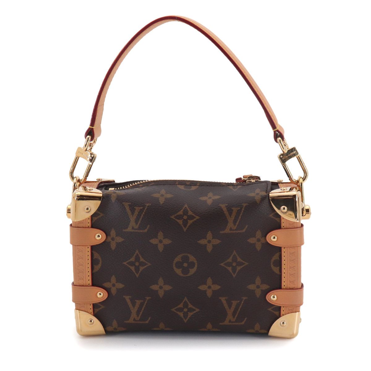 Louis Vuitton Monogram Side Trunk PM 2-Way Bag Brown — view 3