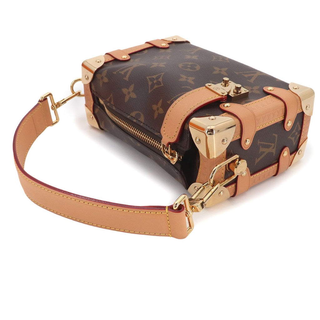 Louis Vuitton Monogram Side Trunk PM 2-Way Bag Brown — view 6