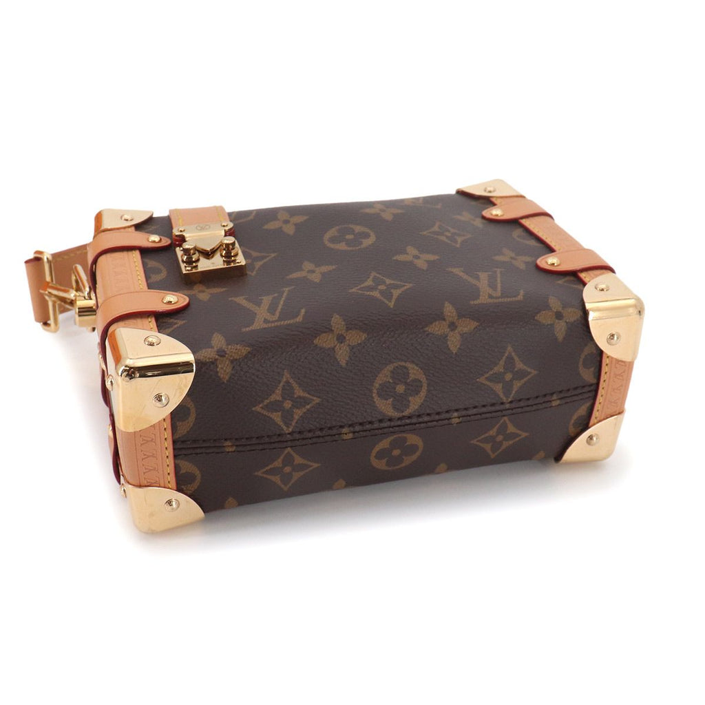 Louis Vuitton Monogram Side Trunk PM 2-Way Bag Brown — view 5
