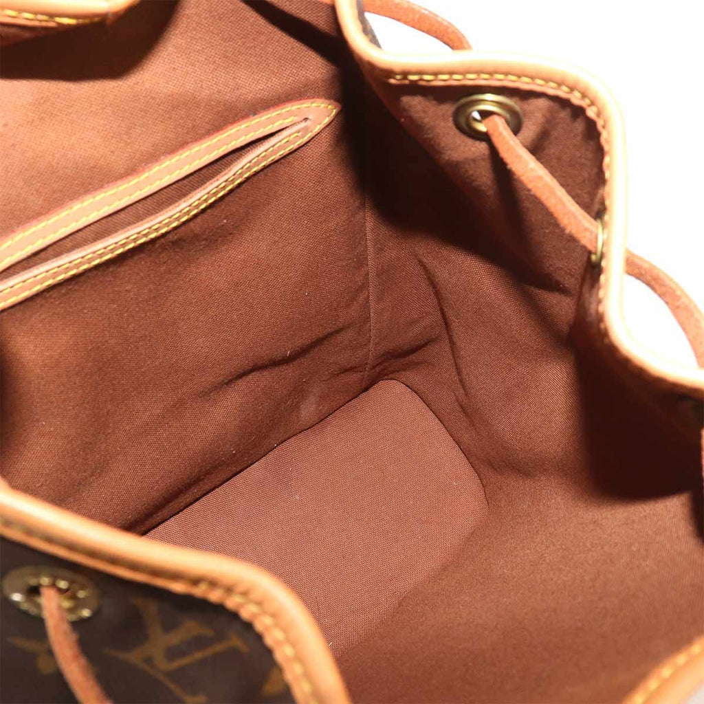 Louis Vuitton Monogram Montsouris MM Backpack Brown — view 7
