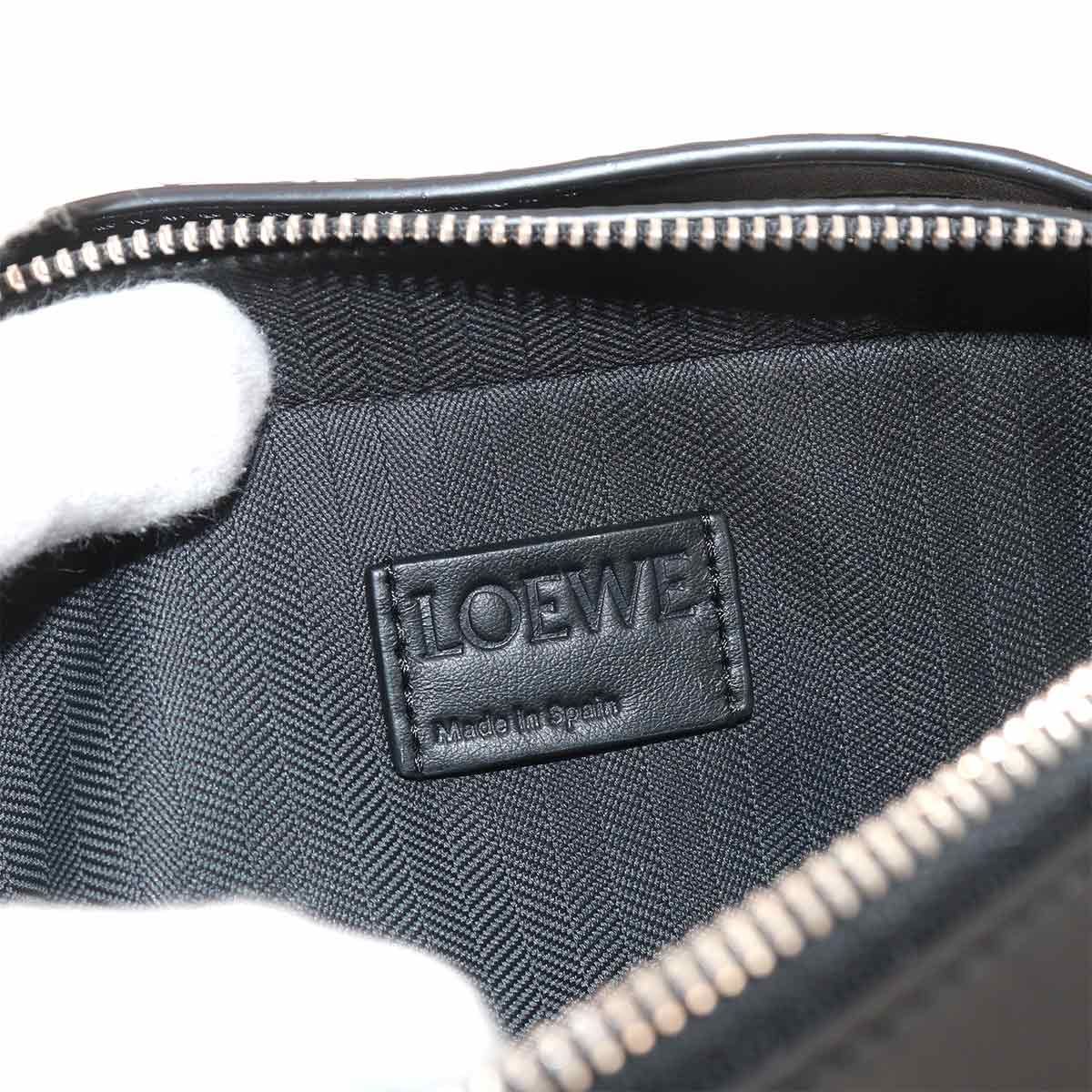 Loewe Crossbody Camera Bag Mini 2-Way Leather Black — view 8