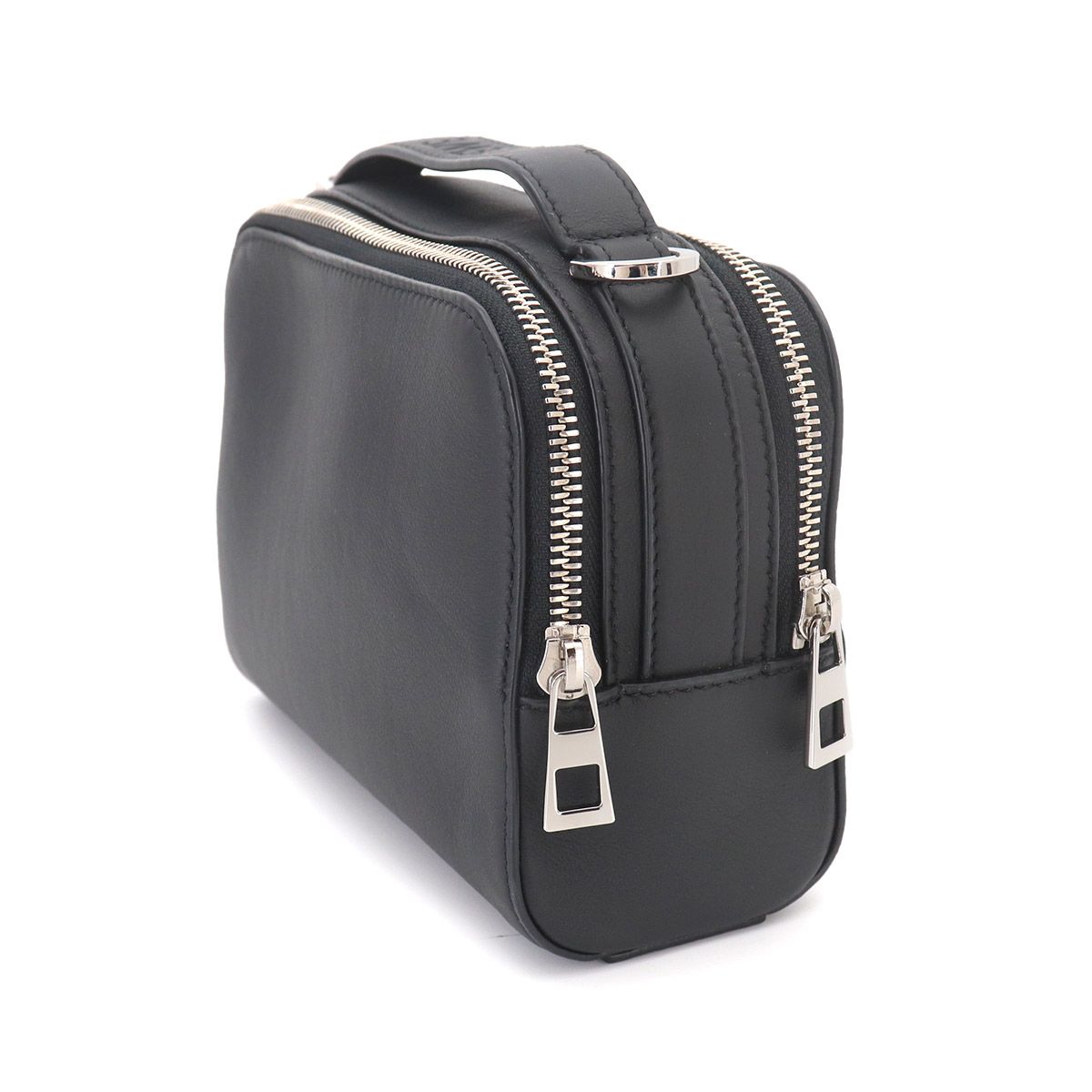 Loewe Crossbody Camera Bag Mini 2-Way Leather Black — view 4