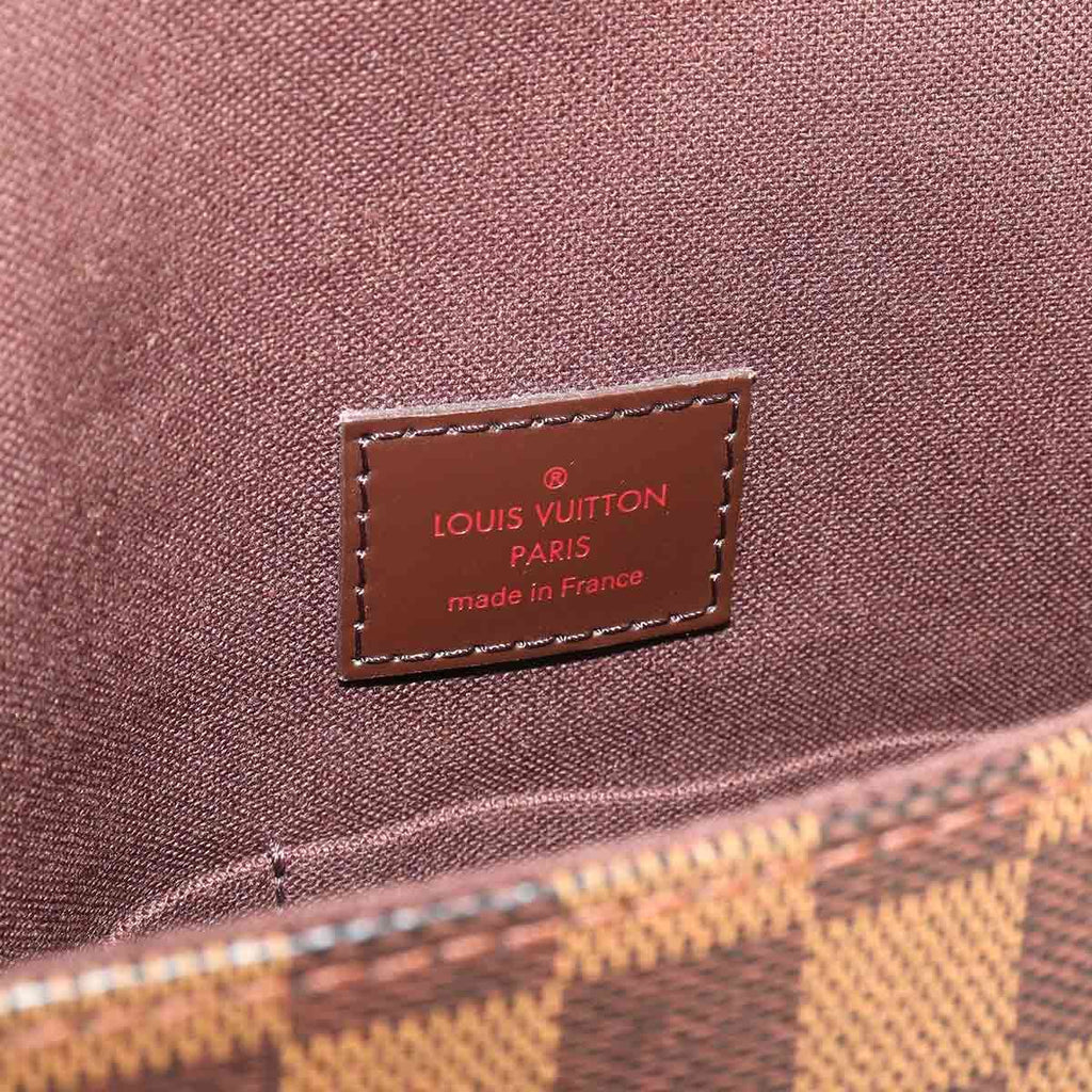 Louis Vuitton Damier Brooklyn PM Shoulder Bag Ebene — view 8