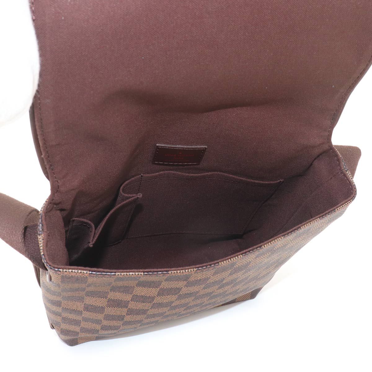 Louis Vuitton Damier Brooklyn PM Shoulder Bag Ebene — view 6