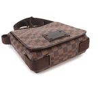 Louis Vuitton Damier Brooklyn PM Shoulder Bag Ebene — view 4