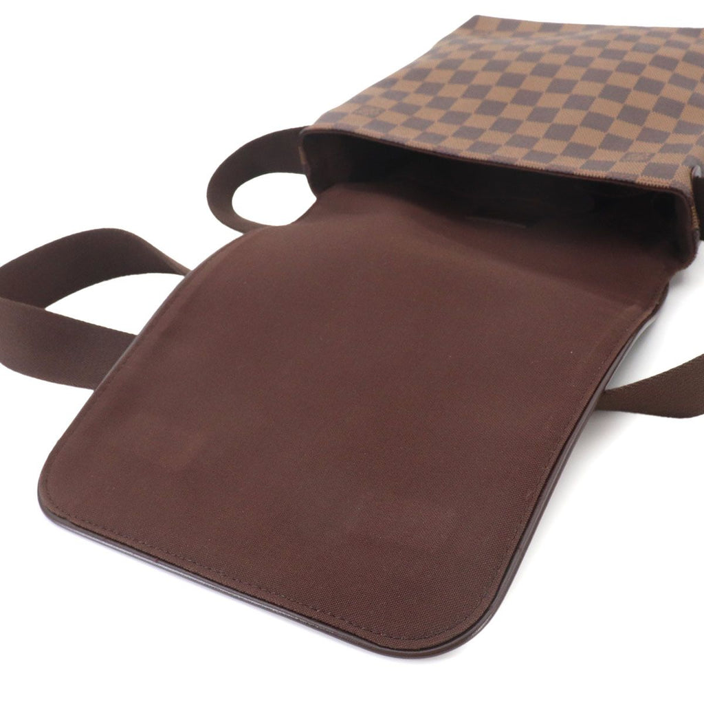 Louis Vuitton Damier Brooklyn PM Shoulder Bag Ebene — view 7