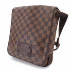 Louis Vuitton Damier Brooklyn PM Shoulder Bag Ebene — view 9