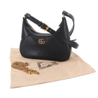 Gucci Aphrodite Small Shoulder Bag Leather Black — view 2