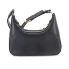 Gucci Aphrodite Small Shoulder Bag Leather Black — view 3
