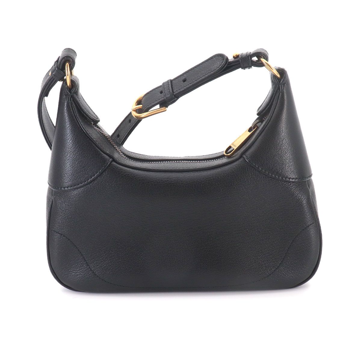 Gucci Aphrodite Small Shoulder Bag Leather Black — view 3