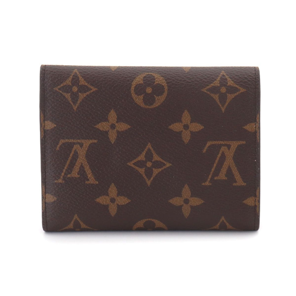 Louis Vuitton Monogram Portefeuille Victorine Trifold Wallet Rose Ballerine — view 3