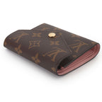 Louis Vuitton Monogram Portefeuille Victorine Trifold Wallet Rose Ballerine — view 5
