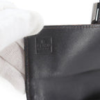 Fendi Zucca Bifold Wallet Canvas Leather Brown Silver — view 8