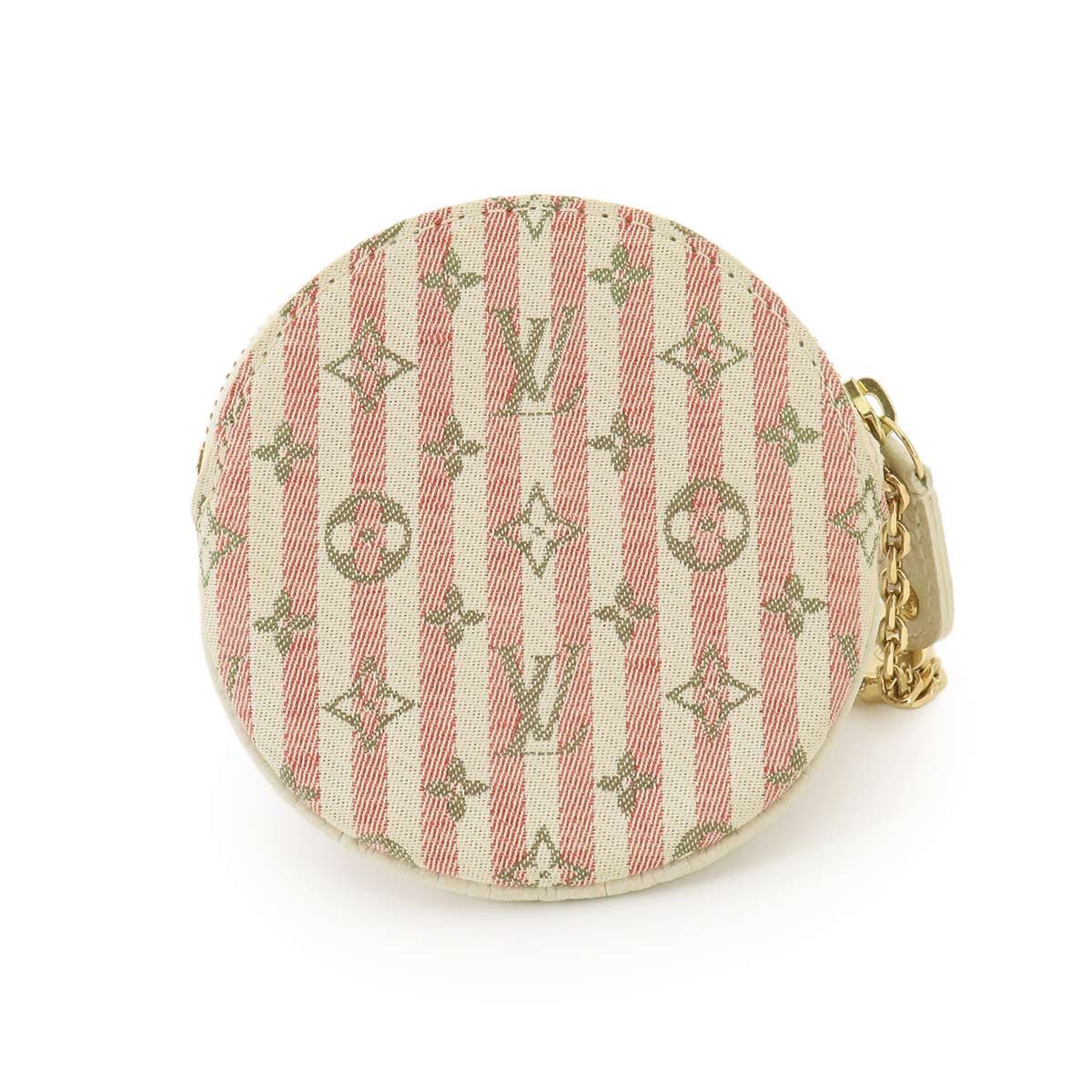 Louis Vuitton Monogram Mini Lin Croisette Porte Moneron Coin Case Canvas — view 3