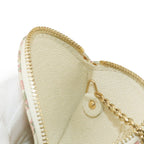 Louis Vuitton Monogram Mini Lin Croisette Porte Moneron Coin Case Canvas — view 8