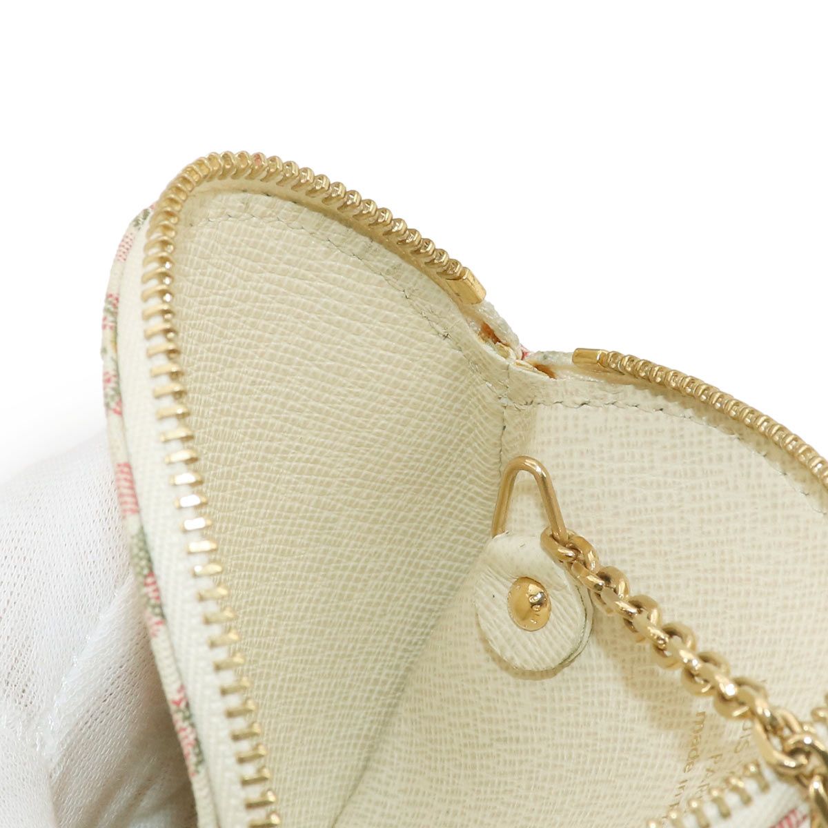 Louis Vuitton Monogram Mini Lin Croisette Porte Moneron Coin Case Canvas — view 8