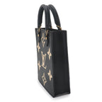 Louis Vuitton Bicolor Monogram Empreinte Petite Sac Plat 2-Way Hand — view 4