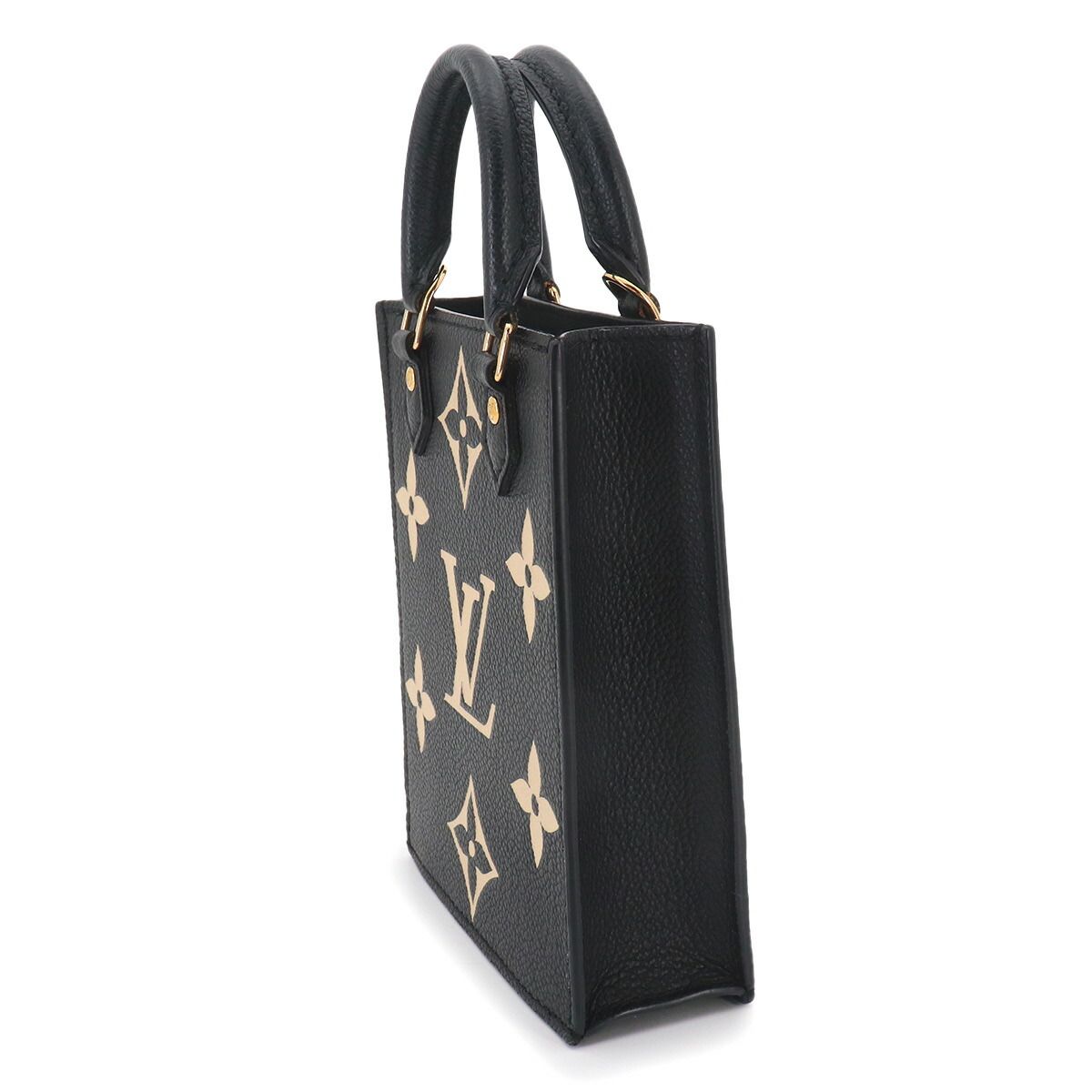 Louis Vuitton Bicolor Monogram Empreinte Petite Sac Plat 2-Way Hand — view 4