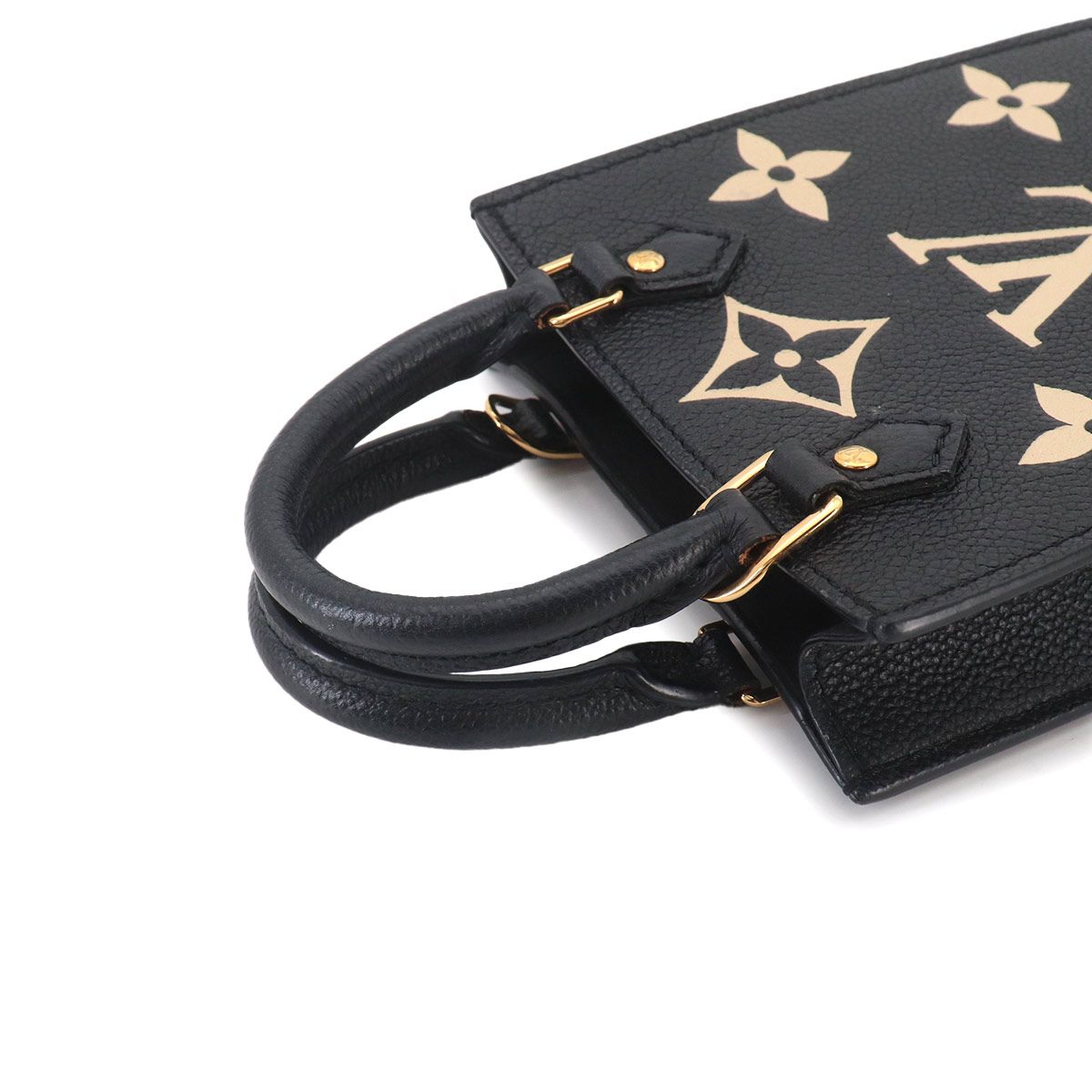 Louis Vuitton Bicolor Monogram Empreinte Petite Sac Plat 2-Way Hand — view 6