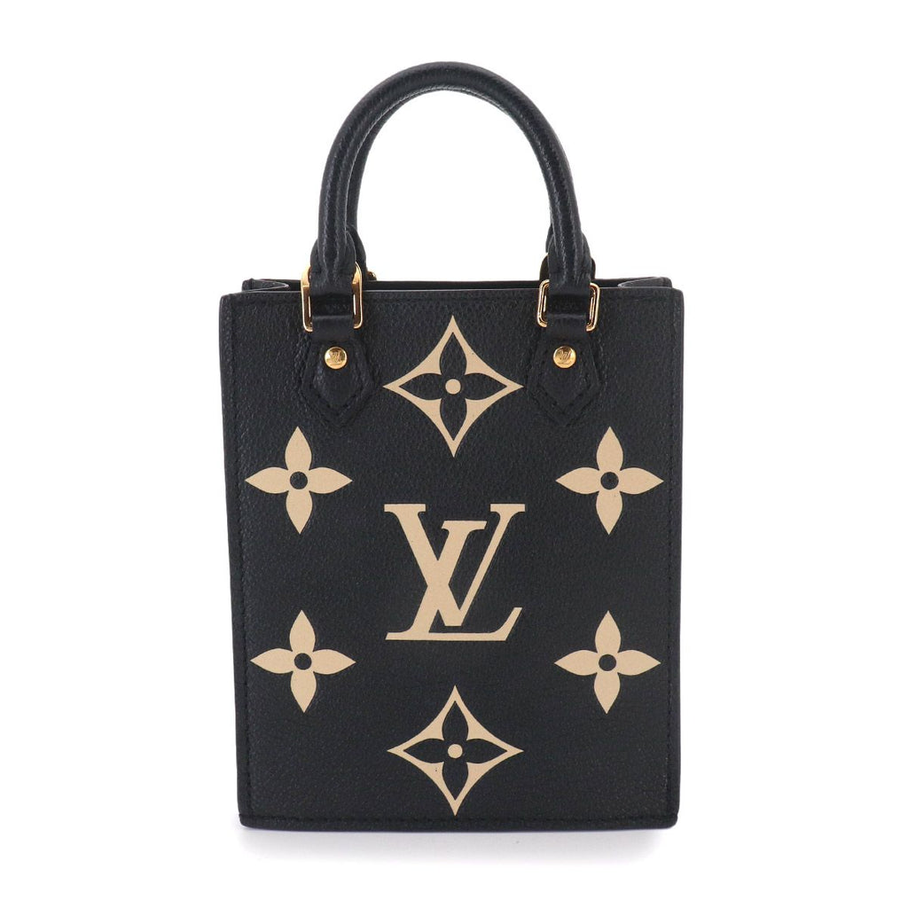 Louis Vuitton Bicolor Monogram Empreinte Petite Sac Plat 2-Way Hand — view 3