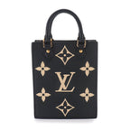 Louis Vuitton Bicolor Monogram Empreinte Petite Sac Plat 2-Way Hand — view 3
