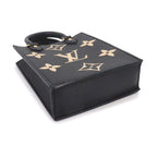 Louis Vuitton Bicolor Monogram Empreinte Petite Sac Plat 2-Way Hand — view 5