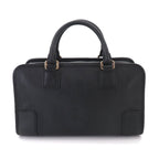 Loewe Amazona 28 Hand Bag Leather Black Gold — view 2