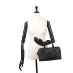 Loewe Amazona 28 Hand Bag Leather Black Gold — view 9