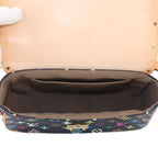 Louis Vuitton Monogram Multicolor Sologne Shoulder Bag Noir — view 7