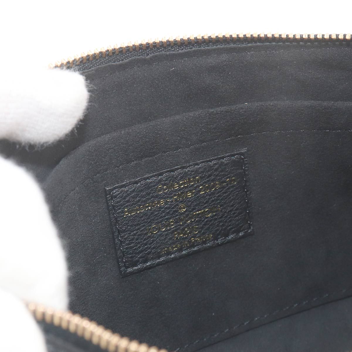 Louis Vuitton Monogram Eclipse Pochette Hand Bag Sequins — view 7