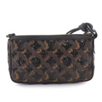 Louis Vuitton Monogram Eclipse Pochette Hand Bag Sequins — view 2