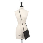 Hermes Her Line Pochette Shoulder Bag Canvas Gray Herline — view 9
