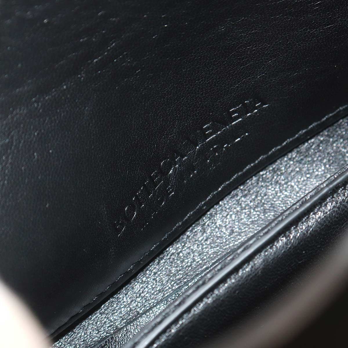 Bottega Veneta Mount 2-Way Chain Shoulder Bag Leather Black — view 8