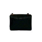 Chanel Card Vintage Quilted Coco Lambskin Chain Mini Shoulder Bag Black — view 3