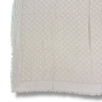 Louis Vuitton Silk Wool Scarf Monogram Beige — view 5