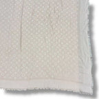 Louis Vuitton Silk Wool Scarf Monogram Beige — view 6