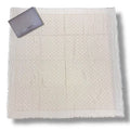 Louis Vuitton Silk Wool Scarf Monogram Beige