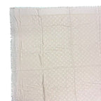 Louis Vuitton Silk Wool Scarf Monogram Beige — view 3