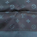 Louis Vuitton Silk Scarf Monogram Navy — view 6
