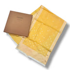 Louis Vuitton Silk Scarf Monogram Yellow