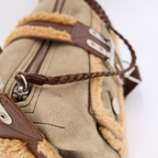 Dior Shearling Bag Handbag Beige — view 4