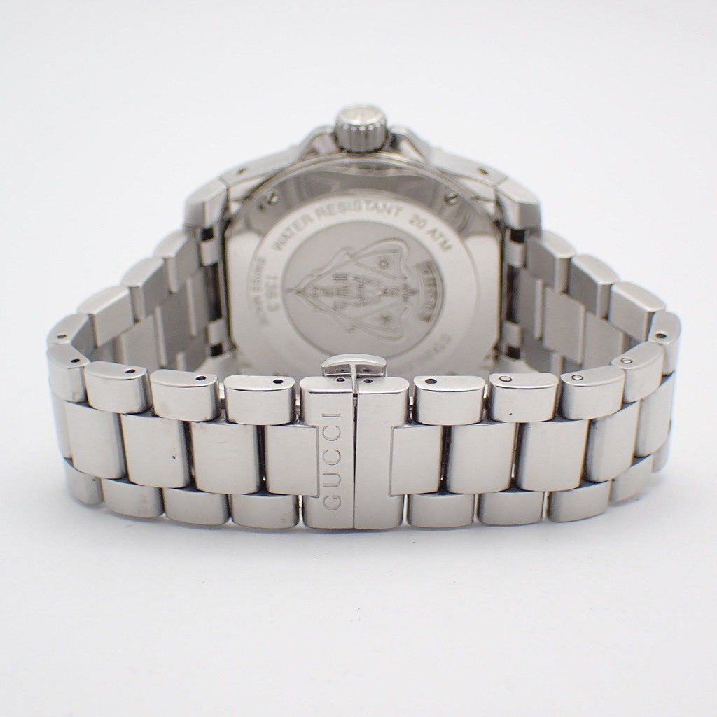 Gucci 136.3 Dive Waterproof Quartz Watch White Dial SS Pawn — view 3