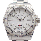 Gucci 136.3 Dive Waterproof Quartz Watch White Dial SS Pawn