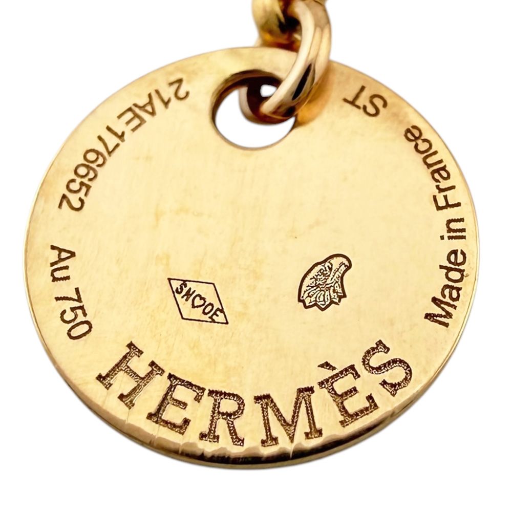 Hermes Kelly Clochette Bracelet 18k Gold — view 4