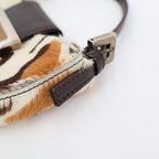 Fendi Mini Croissant Brown Leopard Handbag — view 9