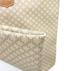 Celine Macadam Pattern Tote Triomphe Leather Brown — view 8