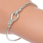 Gucci 925 Sterling Silver Bangle Bracelet