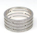 Hermes Ring Arianne GM 52 White Gold Diamond — view 2