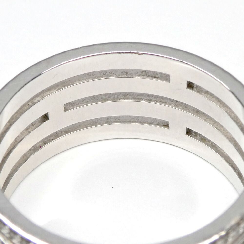 Hermes Ring Arianne GM 52 White Gold Diamond — view 4