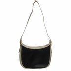 Gucci Shoulder Bag Vintage GG Logo White Navy AA NK — view 3